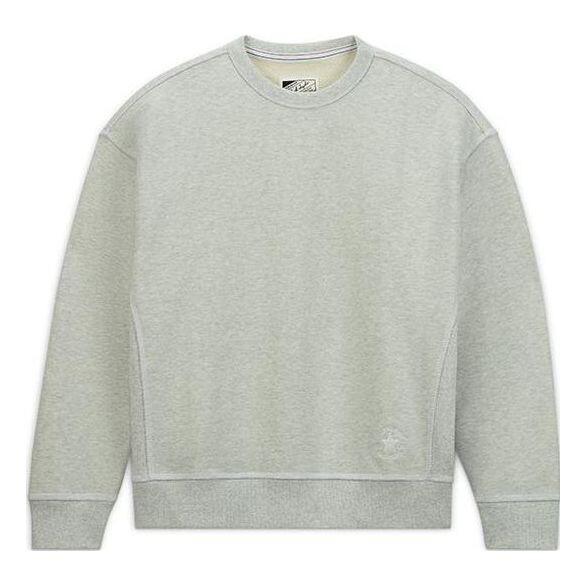 

Свитер gold standard crew sweatshirt 'light grey' Converse, серый