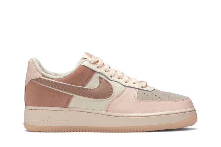 Кроссовки Nike Wmns Air Force 1 '07 Low Premium 'Washed Coral', розовый