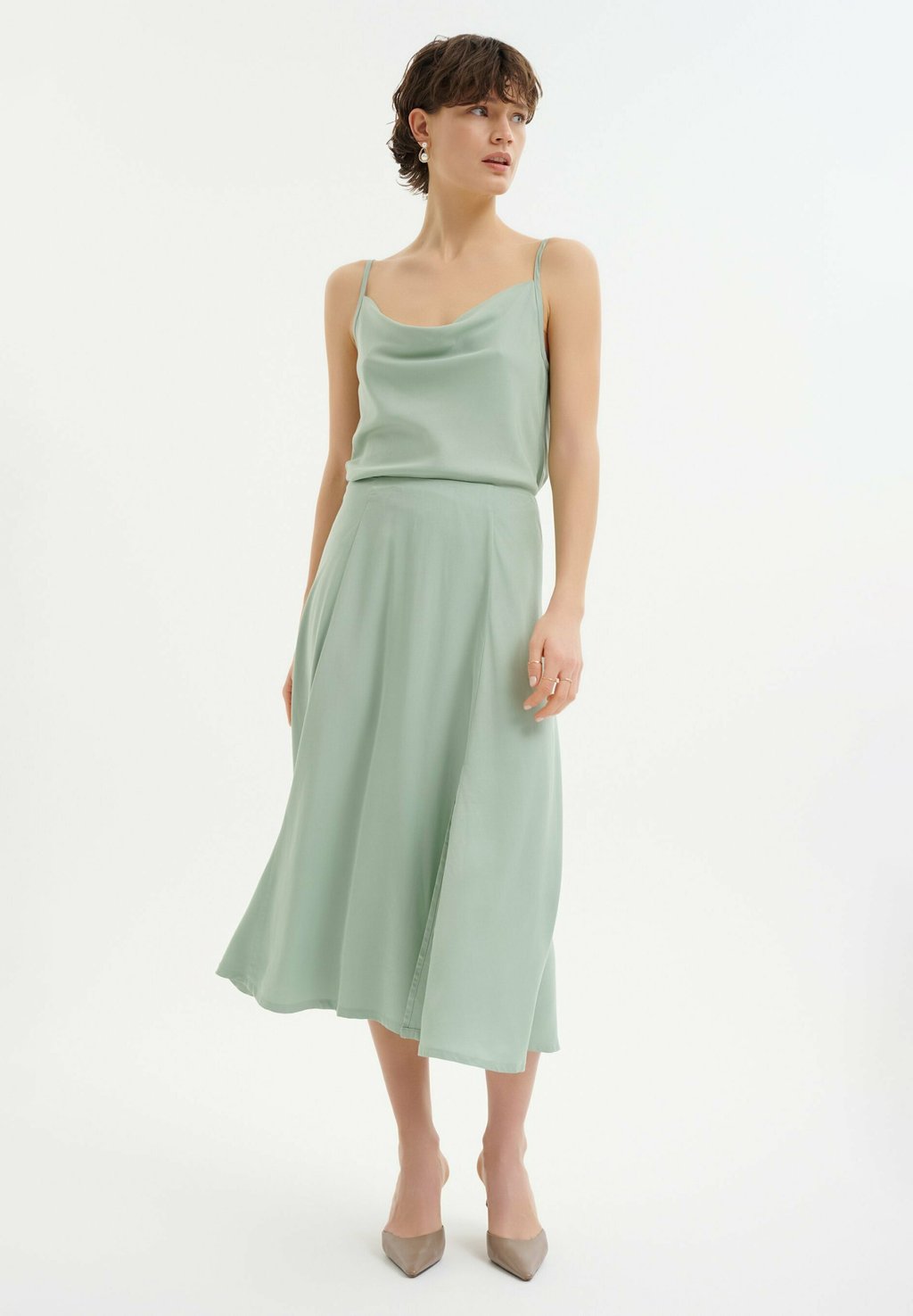 

Юбка А-силуэта Greenpoint, светло-зеленый