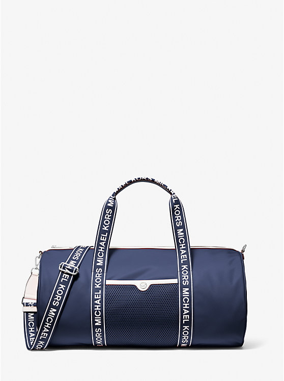 

Большая нейлоновая дорожная сумка Jet set Michael Kors, синий