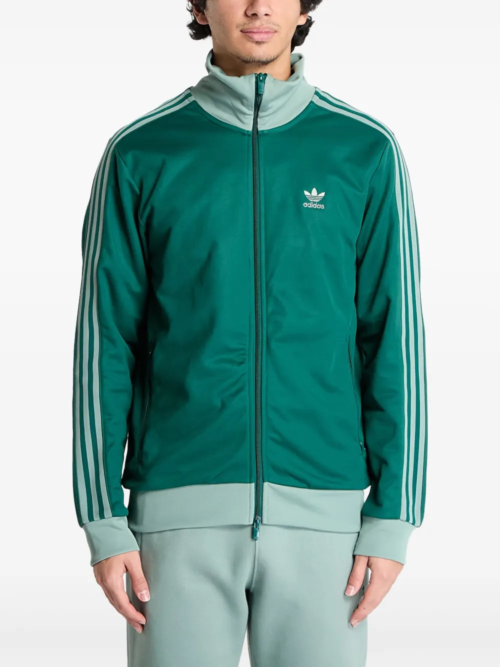 

Куртка Beckenbauer Adicolor Adidas, зеленый