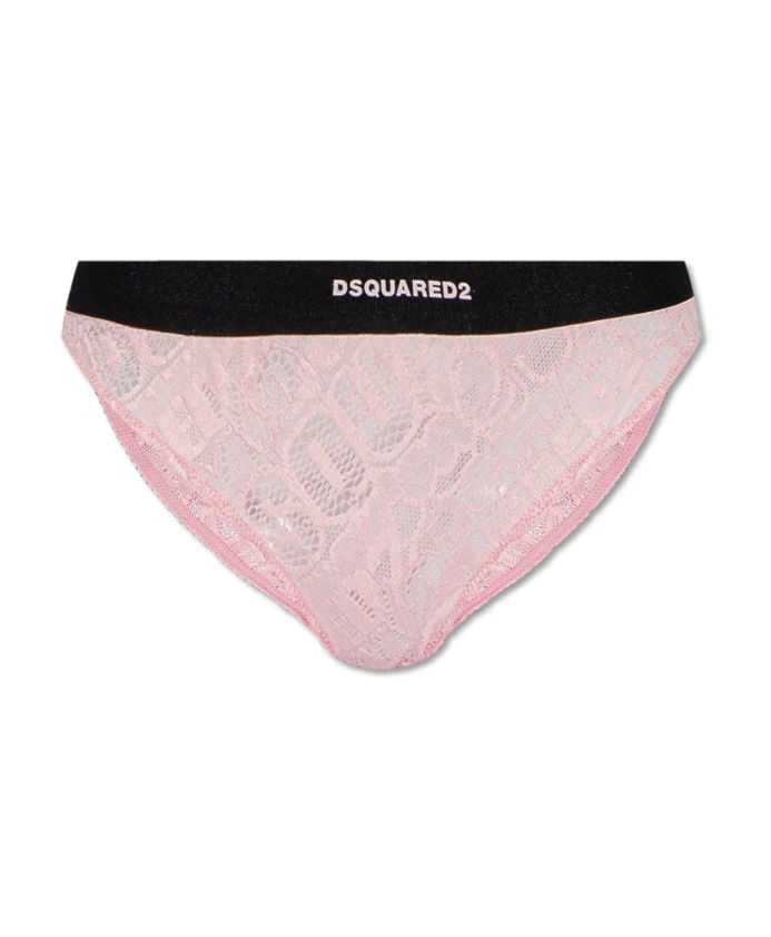 

Кружевные трусы Dsquared2, розовый