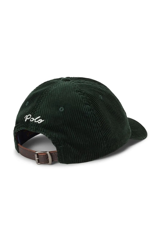 

Кепка из вельвета с козырьком Polo Ralph Lauren, зеленый