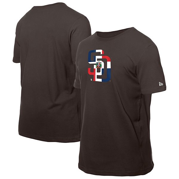 

Футболка с логотипом флага Доминиканской Республики San Diego Padres New Era