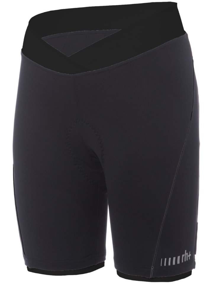 

Велосипедные шорты Pista W Short черного цвета с эффектом светоотражающего эффекта rh+