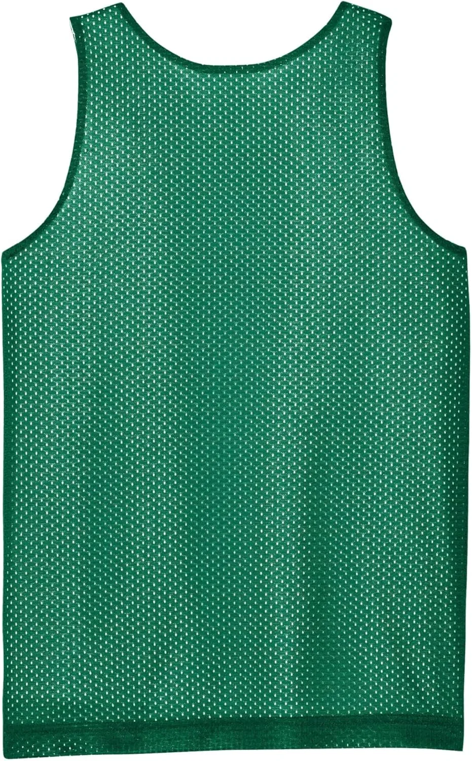 Детский топ-сетка SPORT-TEK, реверсивный, Kelly Green/White — фото 3