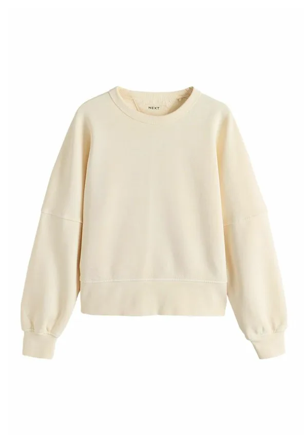 

Свитшот с круглым вырезом и эффектом потертости Next, Butter Yellow, Желтый, Свитшот с круглым вырезом и эффектом потертости Next, Butter Yellow