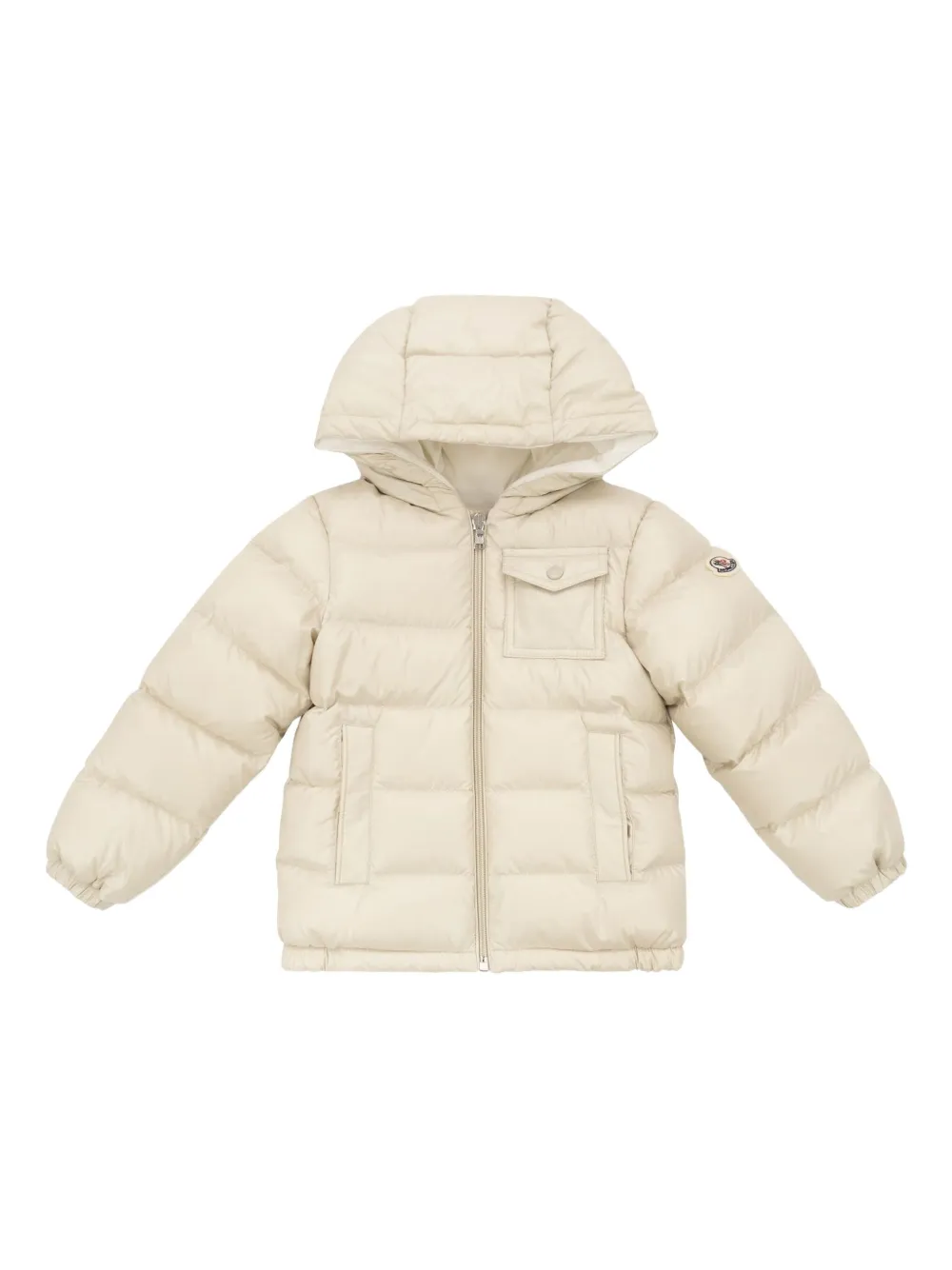 

Пуховик Mesles Moncler Enfant, нейтральный