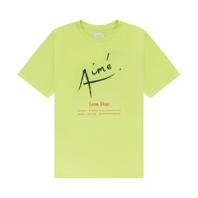 

Футболка Aimé Leon Dore Gallery Tee, зеленый