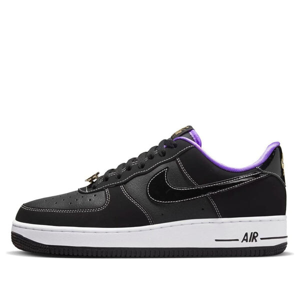 

Кроссовки air force 1 low '07 lv8 emb 'world champ - lakers' Nike, черный