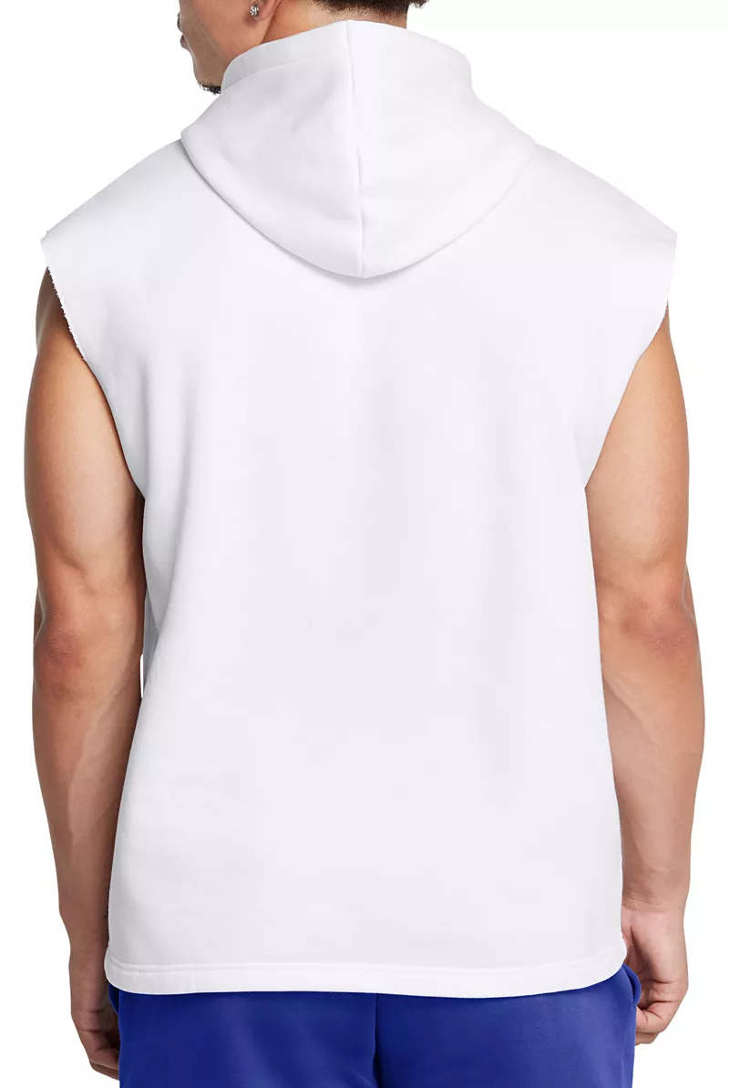 

Мужская флисовая толстовка без рукавов Under Armour Icon, белый/черный