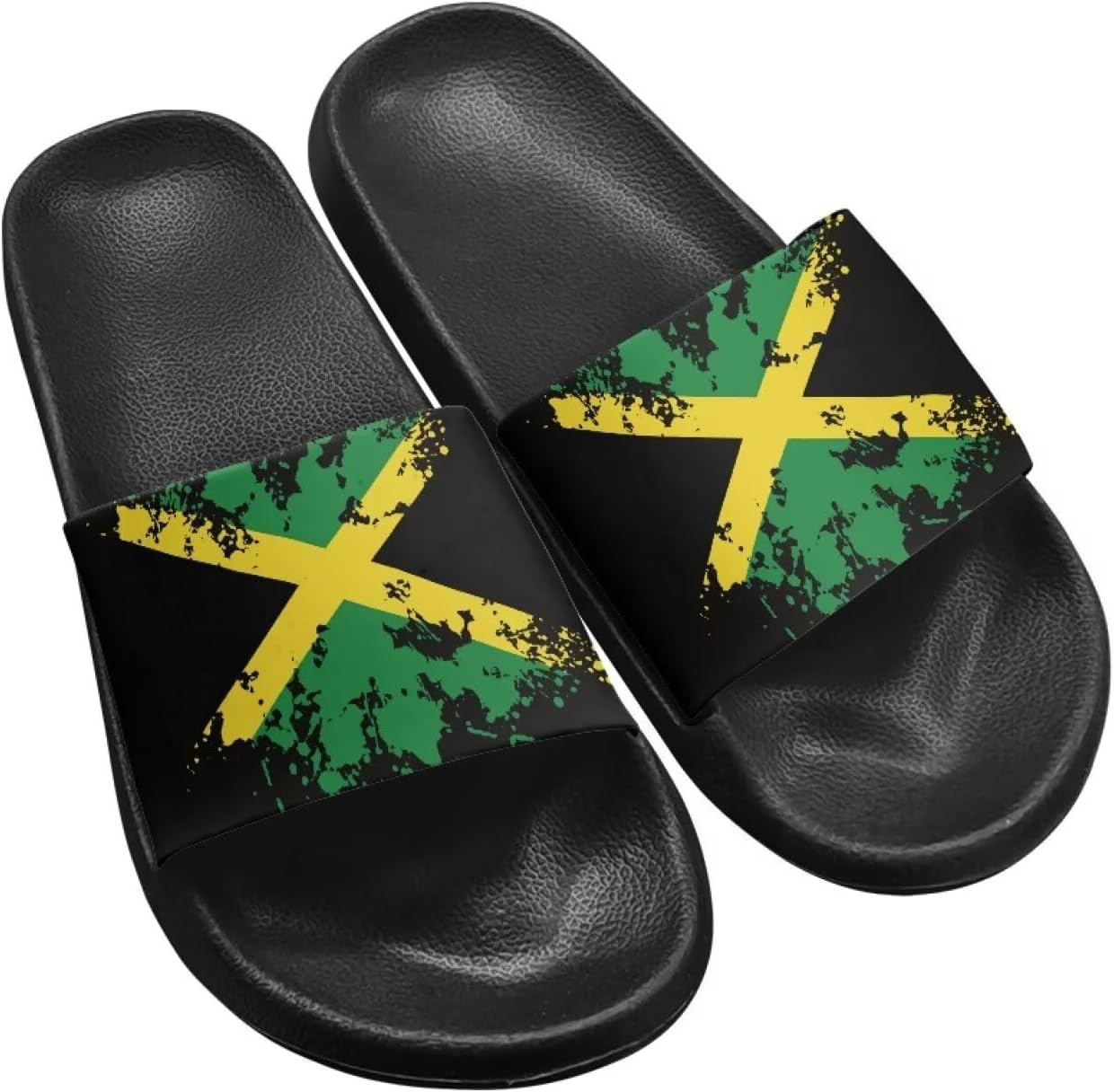 

Hechitok слайды для женщин, тапочки для мужчин, женские сандалии, душевые тапочки, домашние тапочки, пляжные сандалии, Jamaican Flag