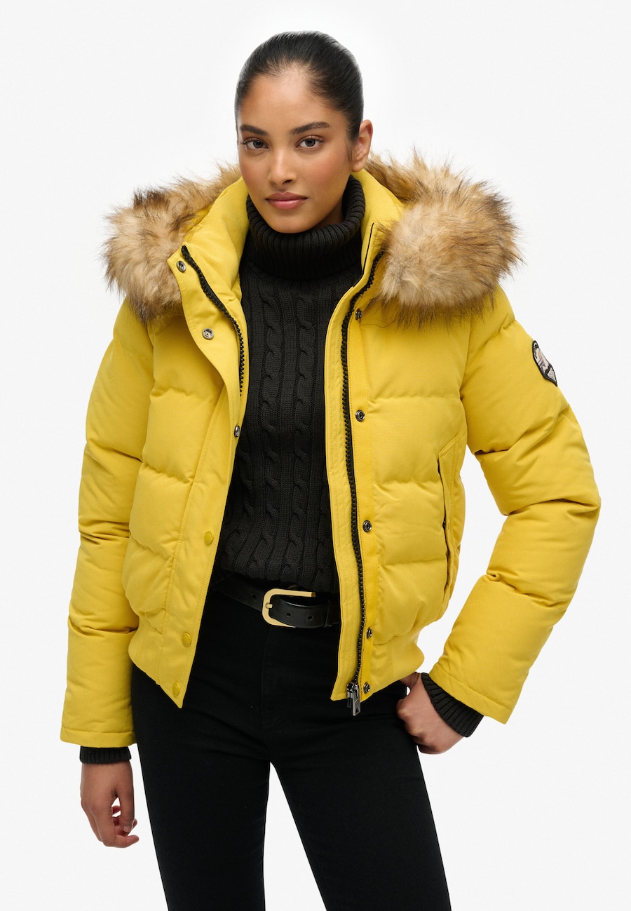 Куртка межсезонная Superdry Everest, желтый — фото 2