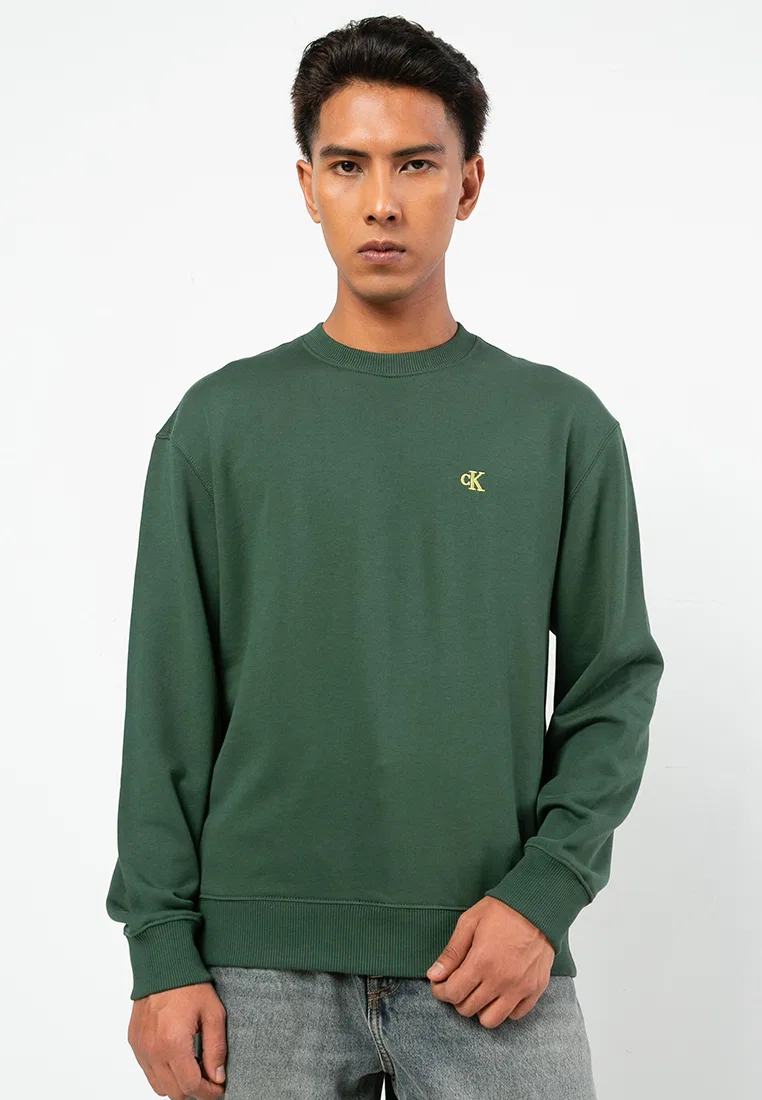 Толстовка, монограмма, 350Terry Calvin Klein