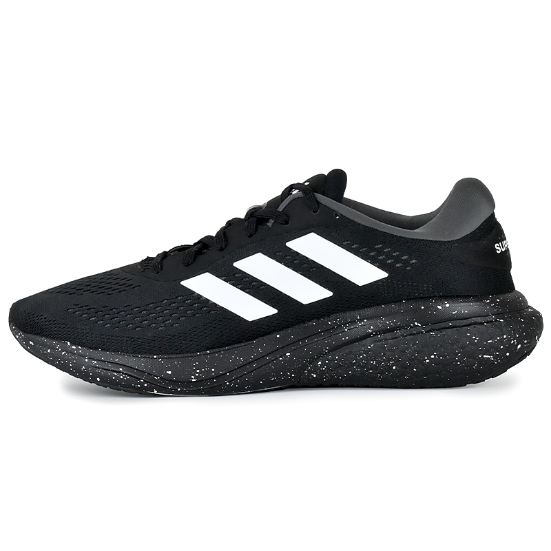 Adidas Мужские легкие кроссовки Supernova 2 с амортизацией низкие черно-белые черно-белые в подарочной коробке размер 6, цвет Black White-Gift Box Included 6 — фото 2