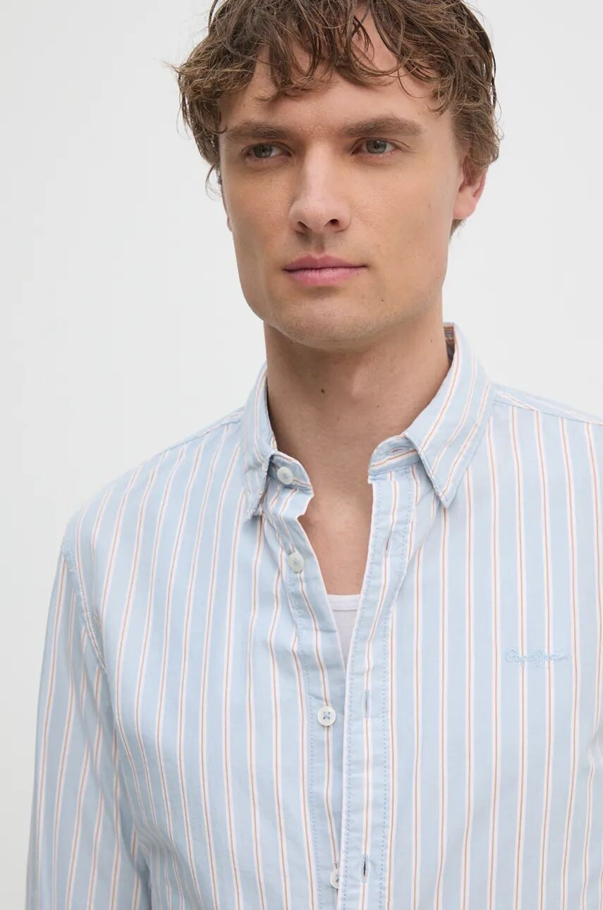 

Рубашка Pepe Jeans MARIUS из хлопка, синий