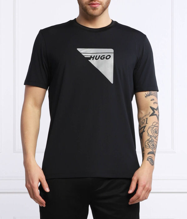 

Футболка dagile_x Slim fit Hugo, черный
