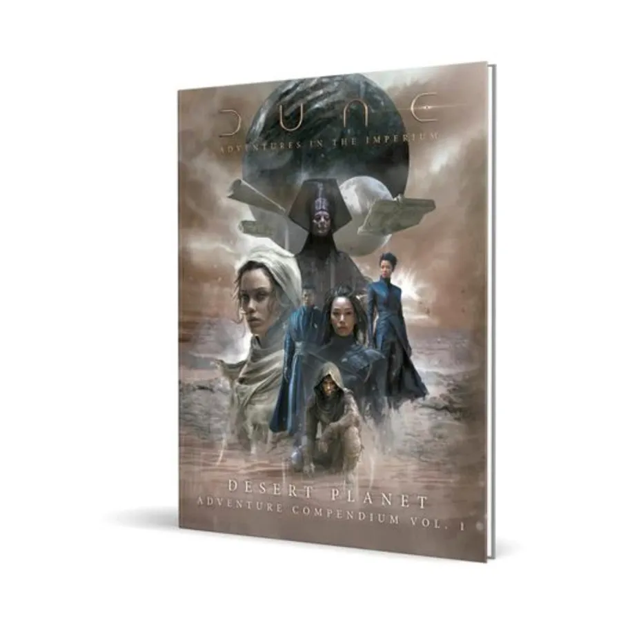 

Adventure Compendium Vol. 1 - Desert Planet, Dune Role Playing Games (Modiphius Entertainment), твердый переплет