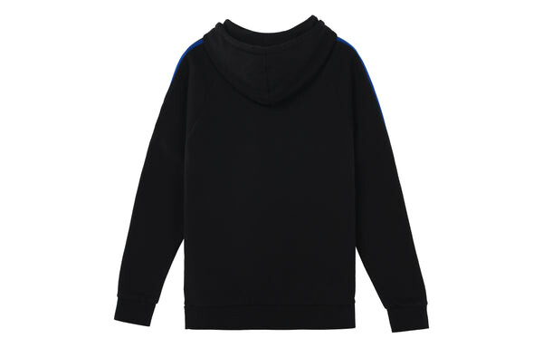 Толстовка originals casual sports fleece lined black Adidas, черный — фото 2