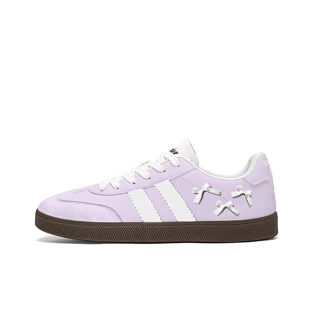 

WARRIOR Кроссовки для скейтбординга Sports Collection Light Purple Butterfly Lightweight Coverage Low top Unisex