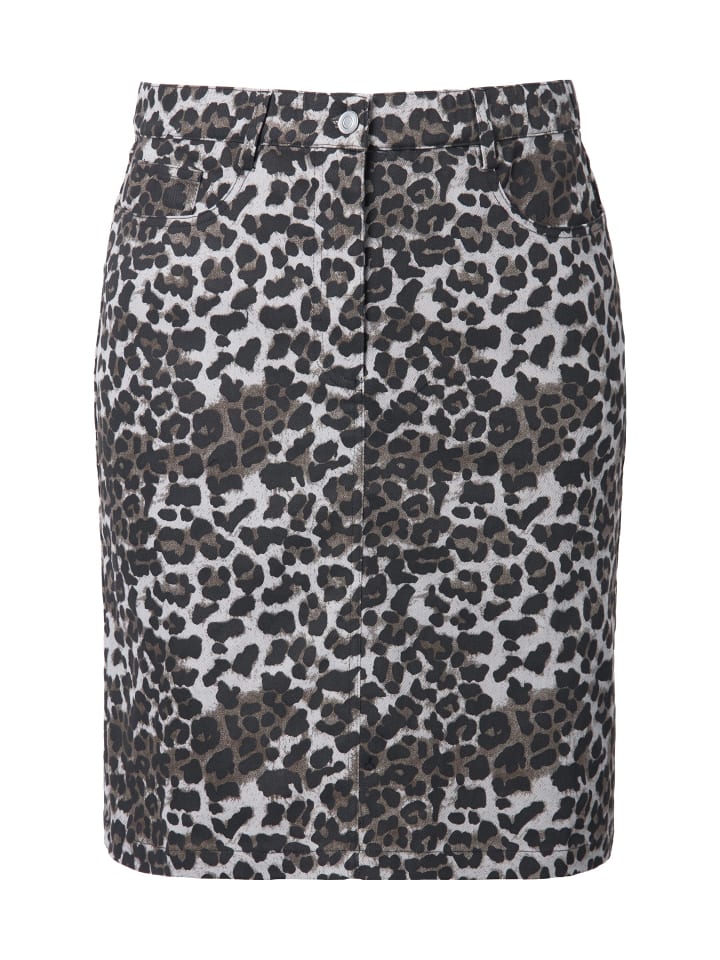 

Юбка до колена Studio Untold, каменно-серый