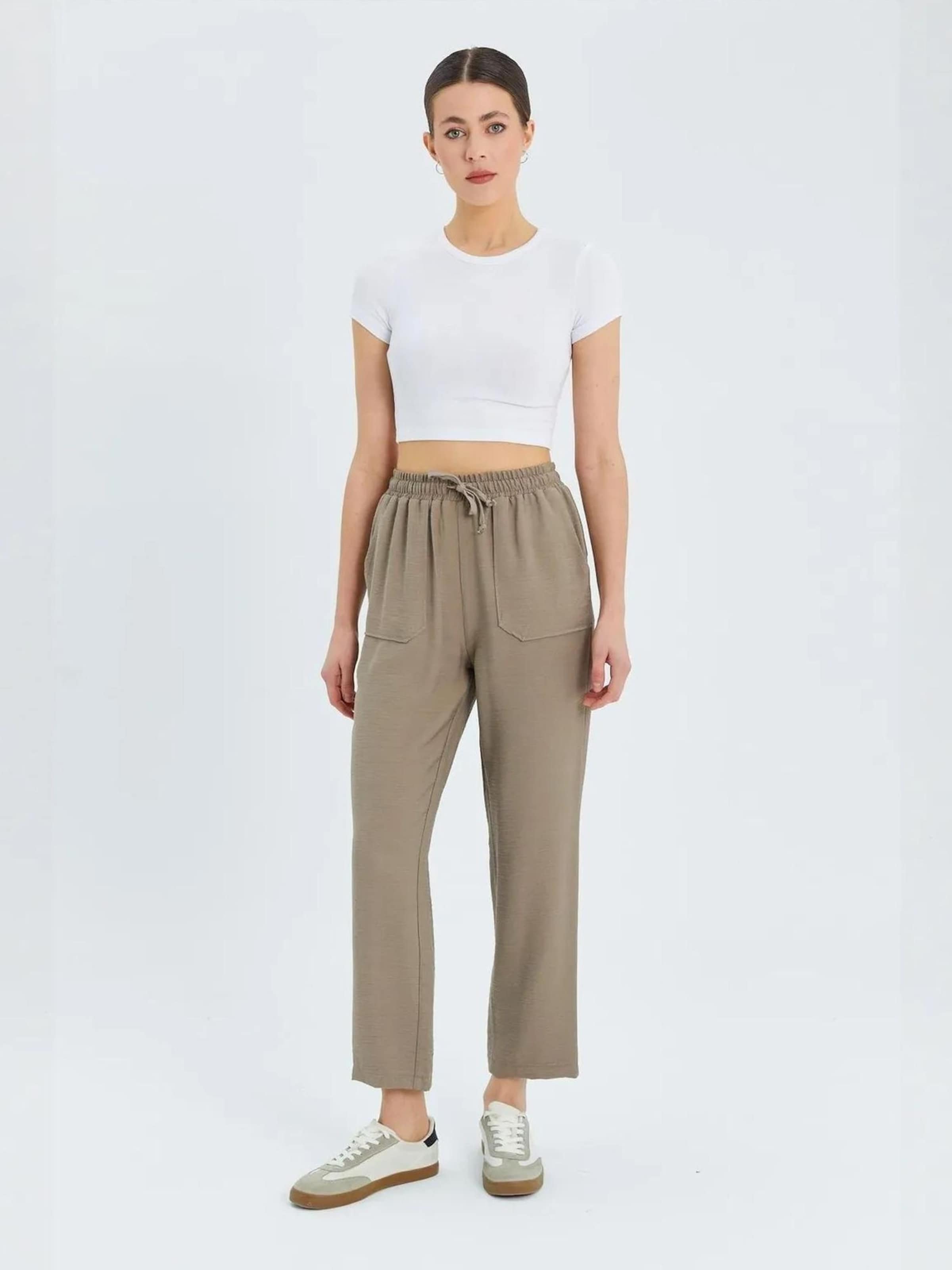 

MixRay Брюки-чинос в темно-бежевом цвете