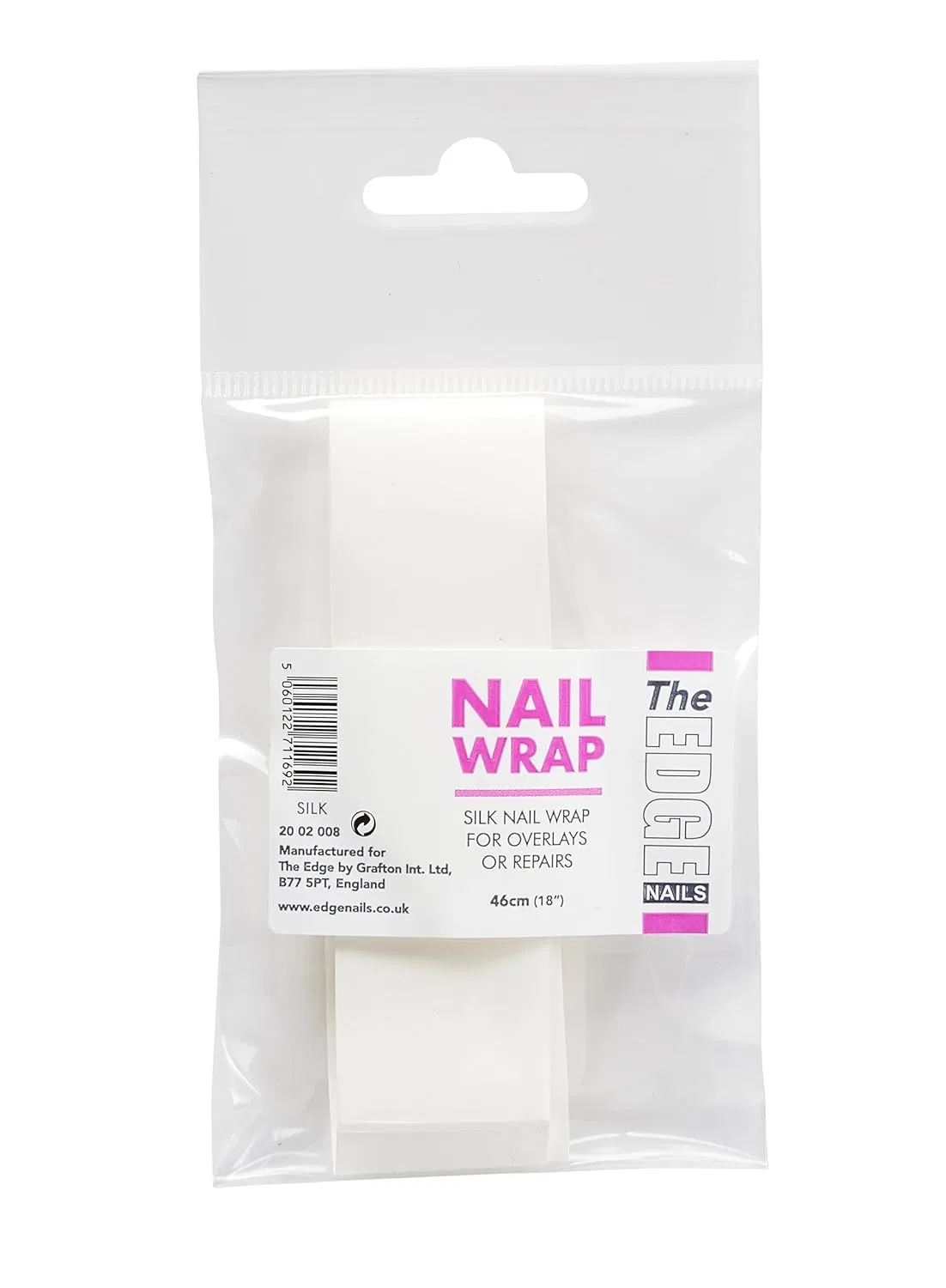 Шелковая лента для наращивания ногтей The Edge Nails, 46 см The Edge Nail