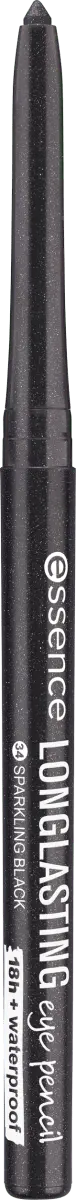 Kajal Long-Lasting 18h+ Водостойкий 34 Sparkling Black 0,28 г essence — фото 2