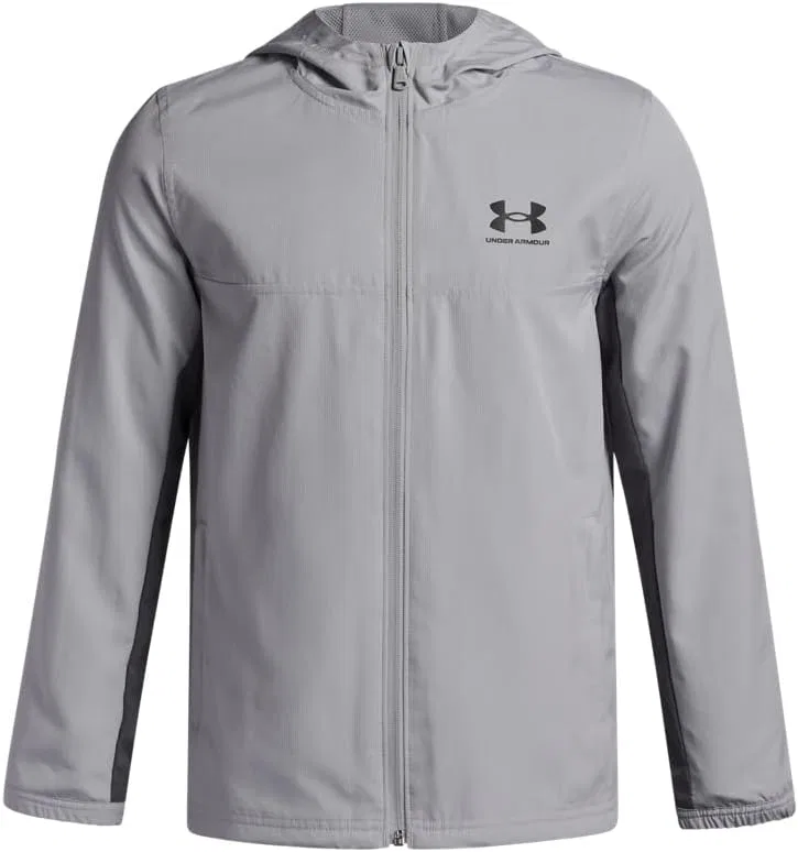 Куртка мальчиковая с водоотталкивающей технологией Under Armour, цвет Mod Gray / Castlerock / Black