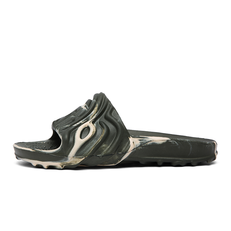 

CariteSport Армейские зеленые мужские слайдеры EVA с противоскользящей подошвой, антибактериальной пропиткой, устойчивостью к истиранию, быстрой сушкой и амортизацией, цвет Army Green