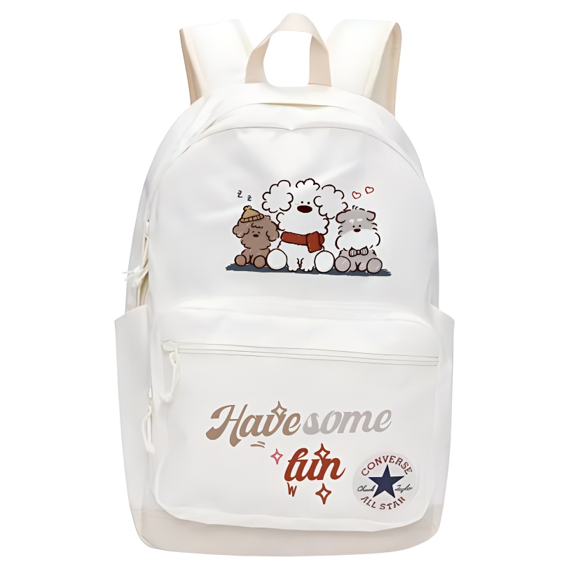 

Converse Полиэстеровый рюкзак унисекс, 3 Pack Dogs