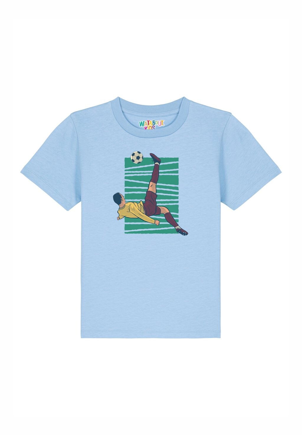 

Принт на футболке Fussball watapparel, синяя душа