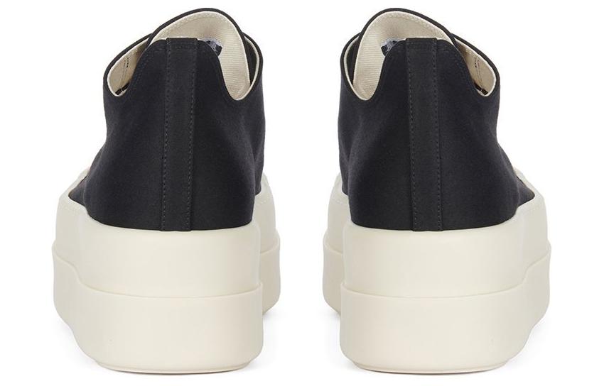 Низкие кеды для скейтбординга мужские черные Rick Owens DRKSHDW — фото 4