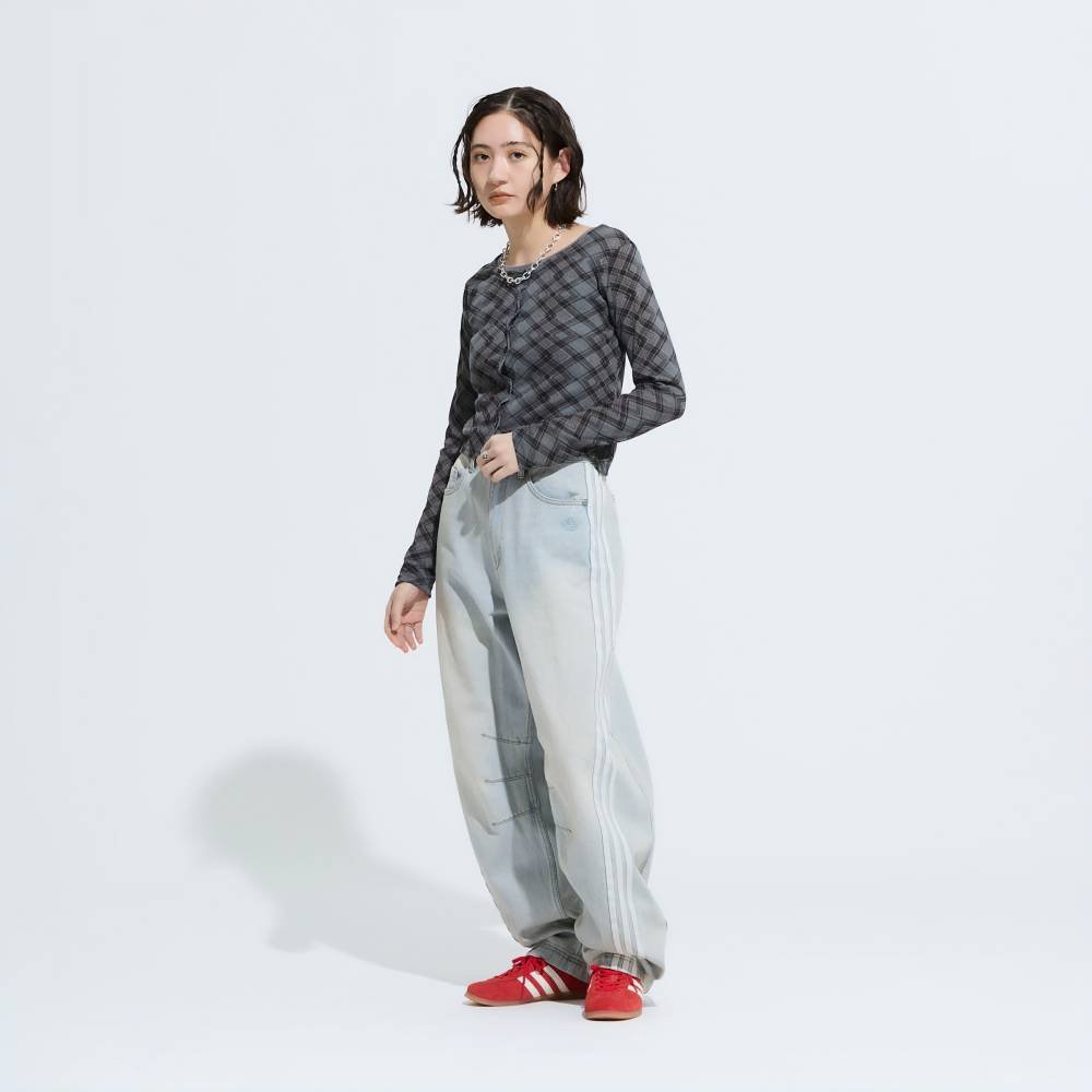 Джинсовые брюки Adilenium Season 3 Banana Fit Washed Denim Adidas, multi — фото 4