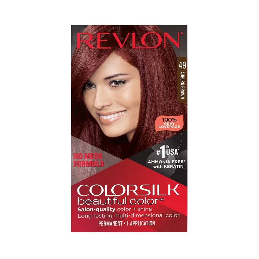 

Revlon Colorsilk Красивый цвет с кератином №49 Темно-Brown, Brown