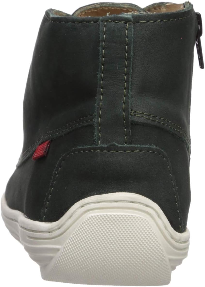 Marc Joseph New York Унисекс-Детские Кожаные Ботинки-Лоферы Сделано в Бразилии, Emerald Green Nubuck — фото 3