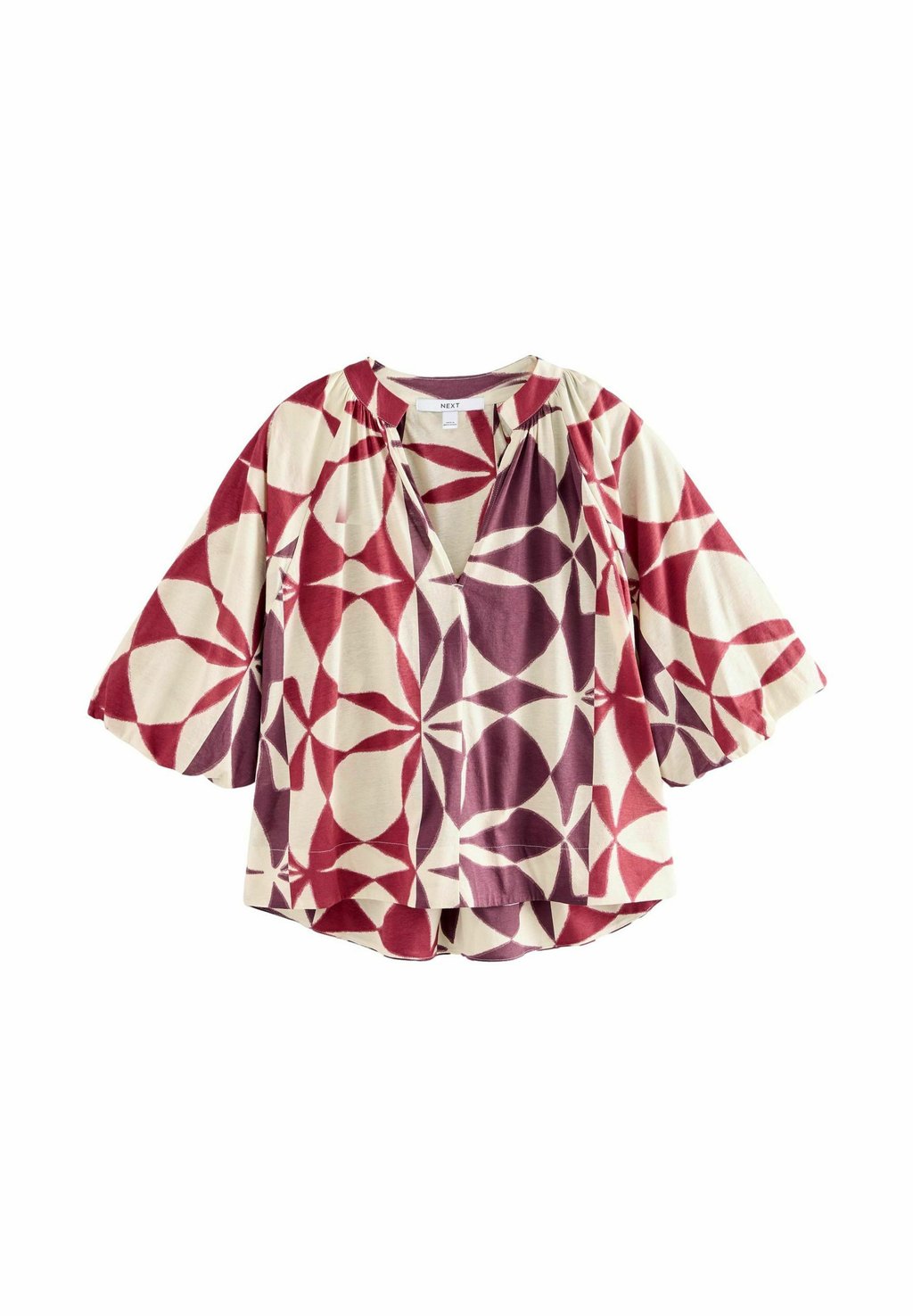 

Блуза VOLUME SLEEVE V-NECK Next, красный