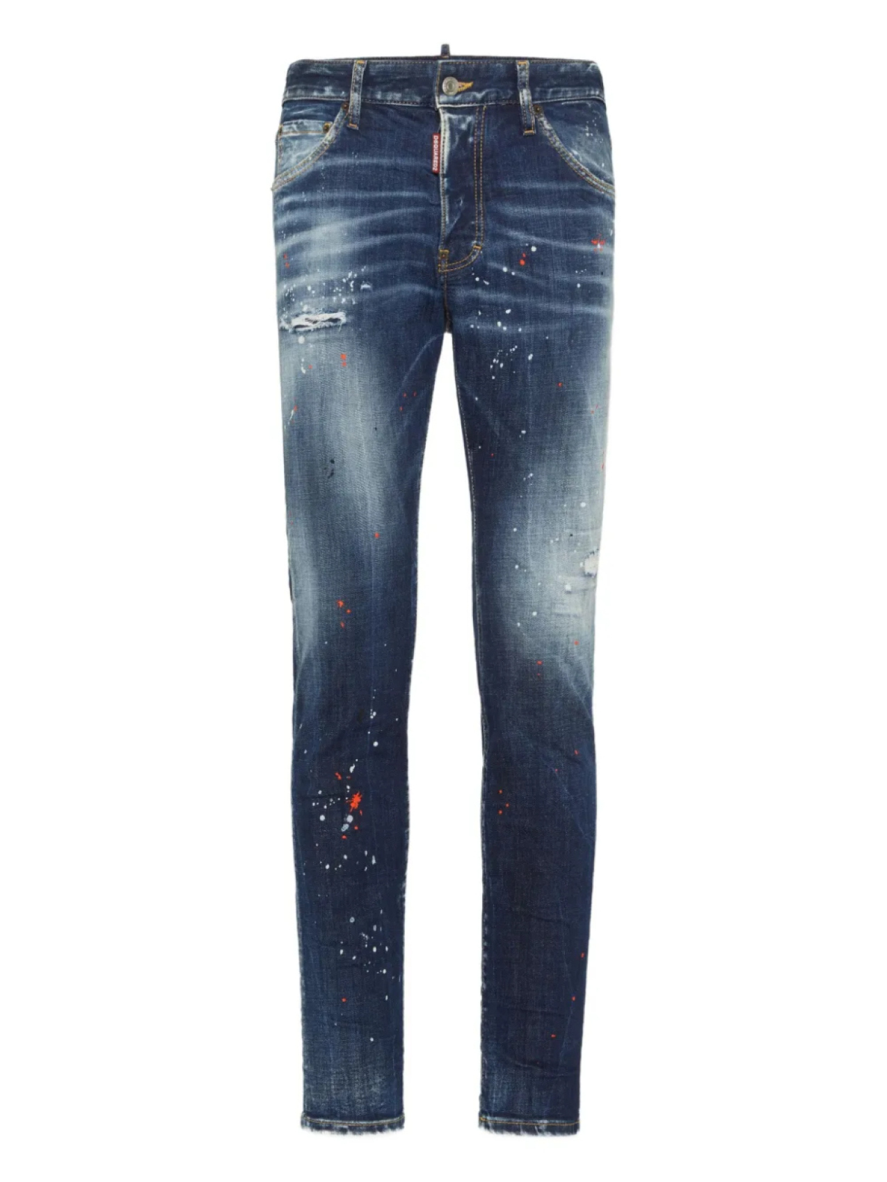 

Джинсы с нашивкой-логотипом DSQUARED2, синий