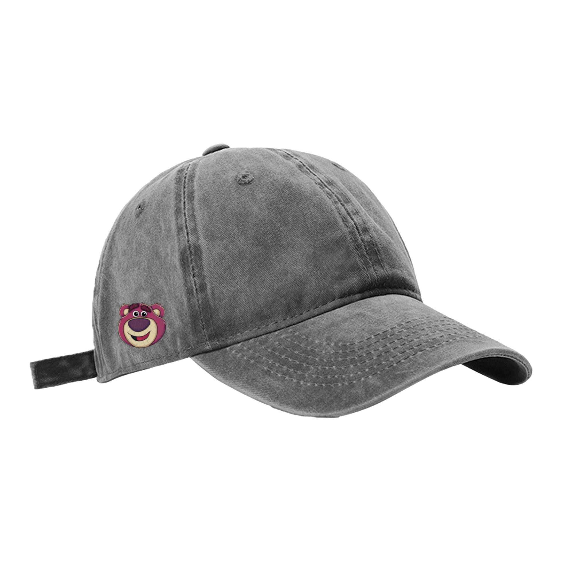 

Disney Бейсболка хлопковая унисекс серии Strawberry Bear, Dark Gray