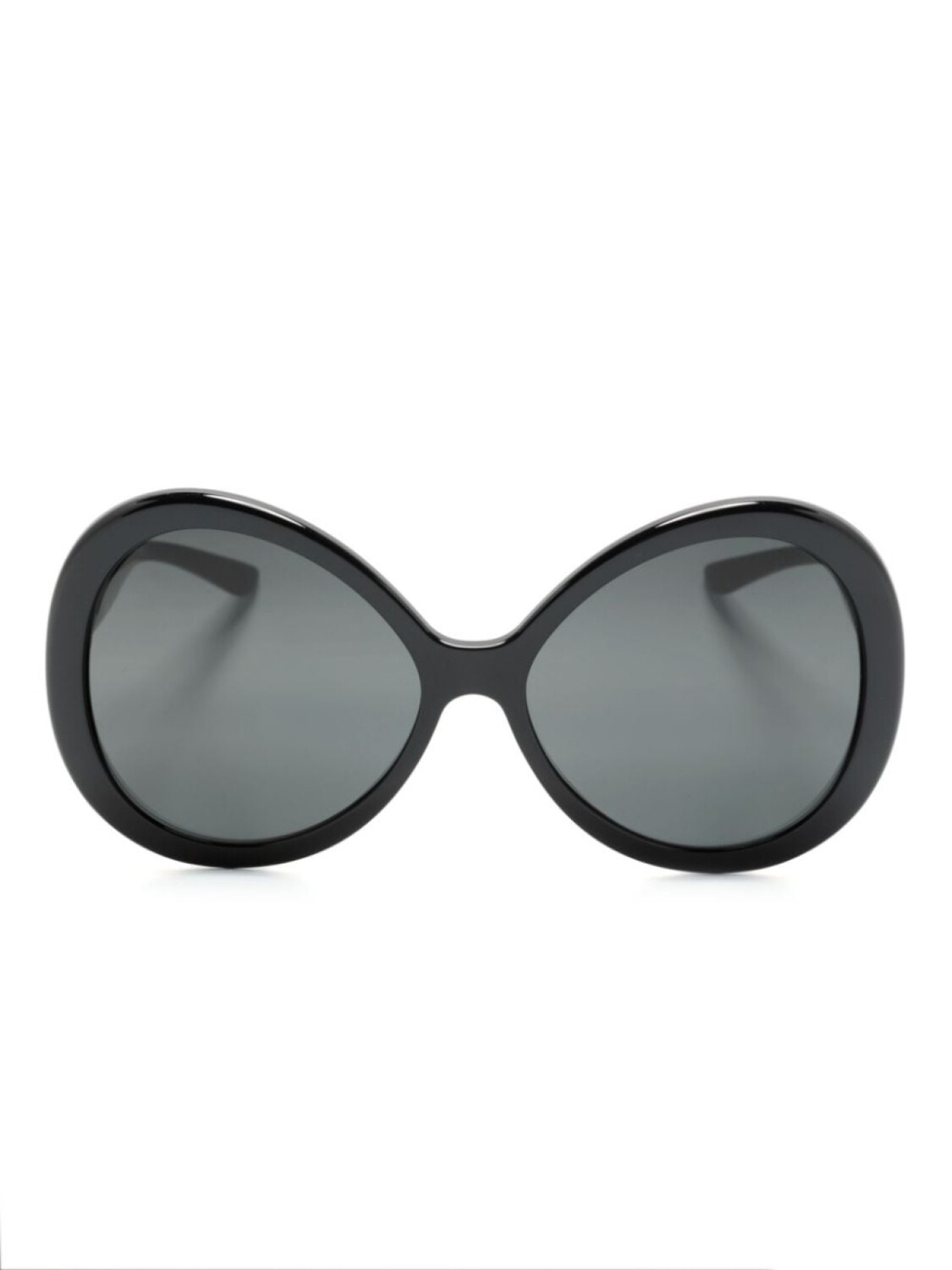 

Dolce & Gabbana Eyewear солнцезащитные очки в массивной оправе с логотипом, черный