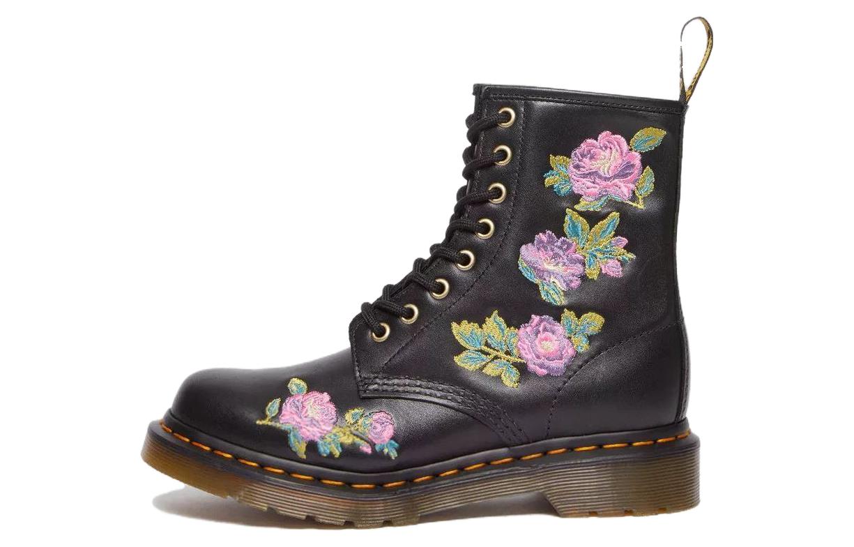 Dr.Martens Короткие женские ботинки Martin, черные
