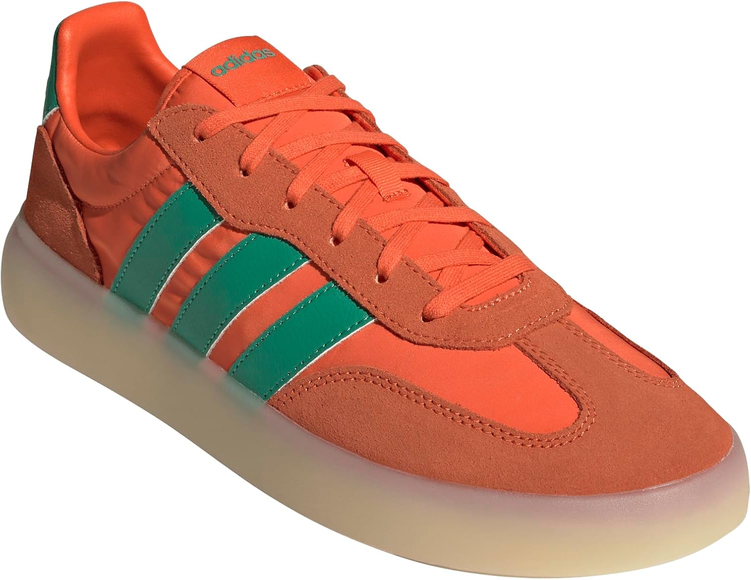 Мужские кроссовки Adidas Barreda Decode, зеленый/оранжевый — фото 2