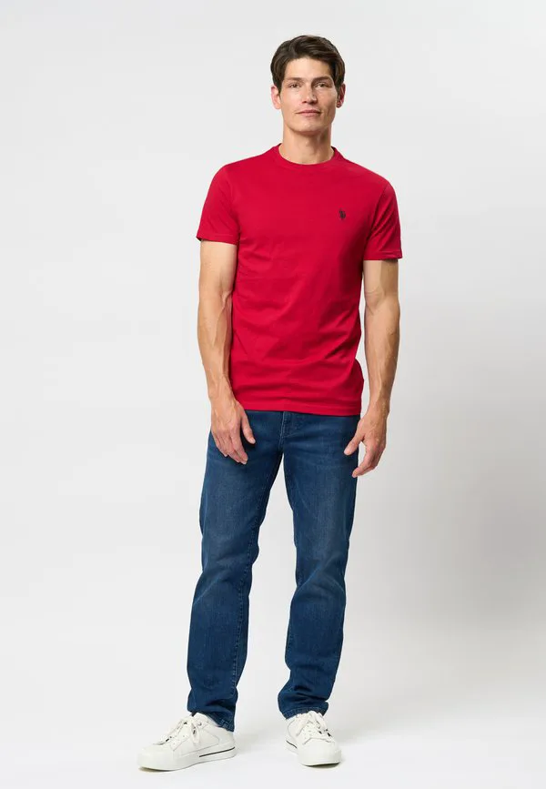 Простая футболка умарджуна U.S. Polo Assn., Jester Red — фото 2