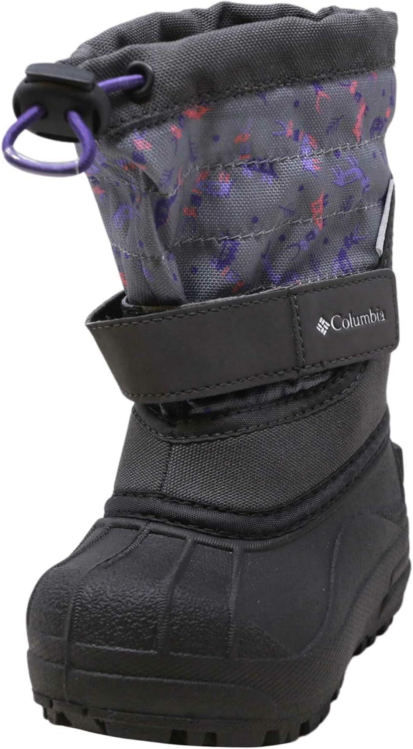 

Ботинки Columbia Unisex-Child для малышей Powderbug Plus II Print Snow Boot, Shark/Emperor