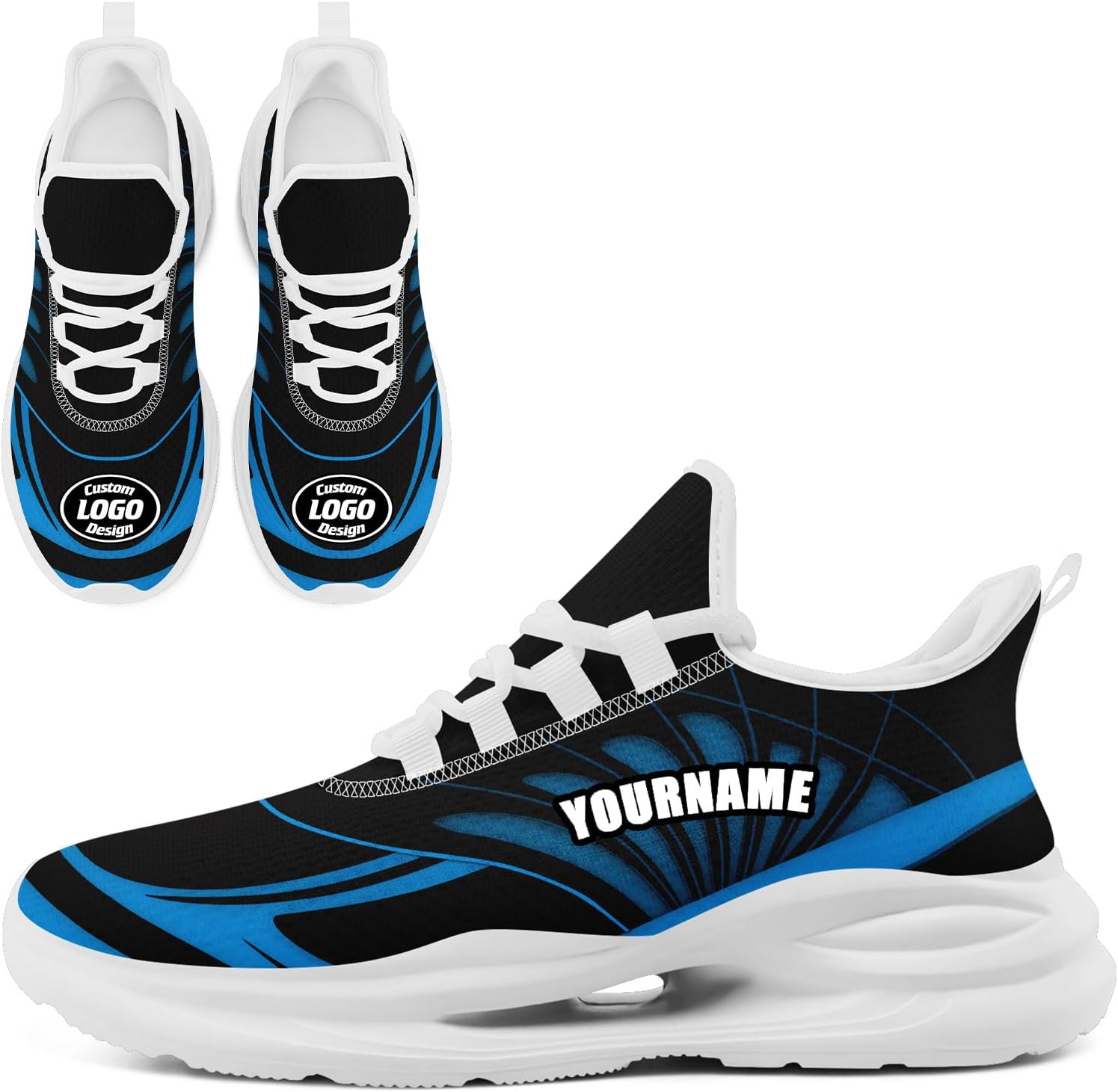 

Кастомные беговые кроссовки для бейсбольной команды AWSOLE для мужчин с персонализированным именем и логотипом, спортивные кроссовки для тренажерного зала, легкие тренировочные кроссовки, белый