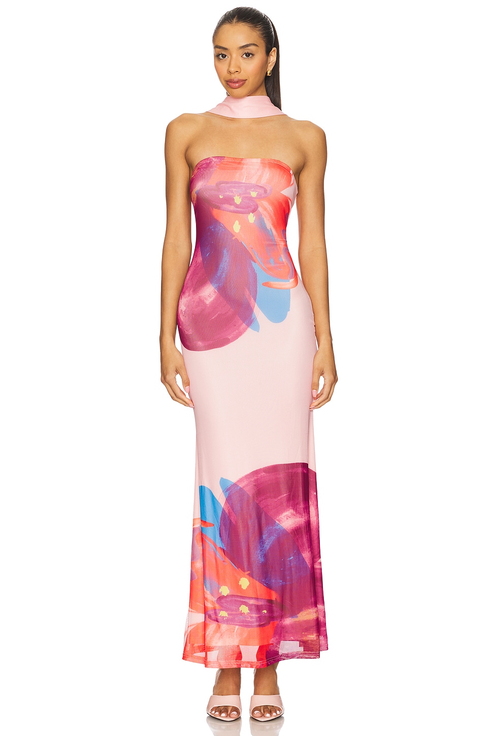 

Maxi-платье Antari Sndys, floral
