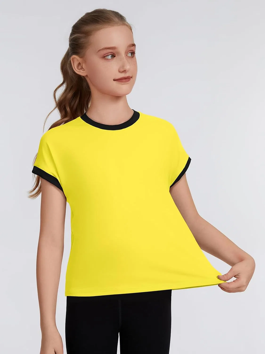 Детская футболка Active ZDC, Yellow — фото 4