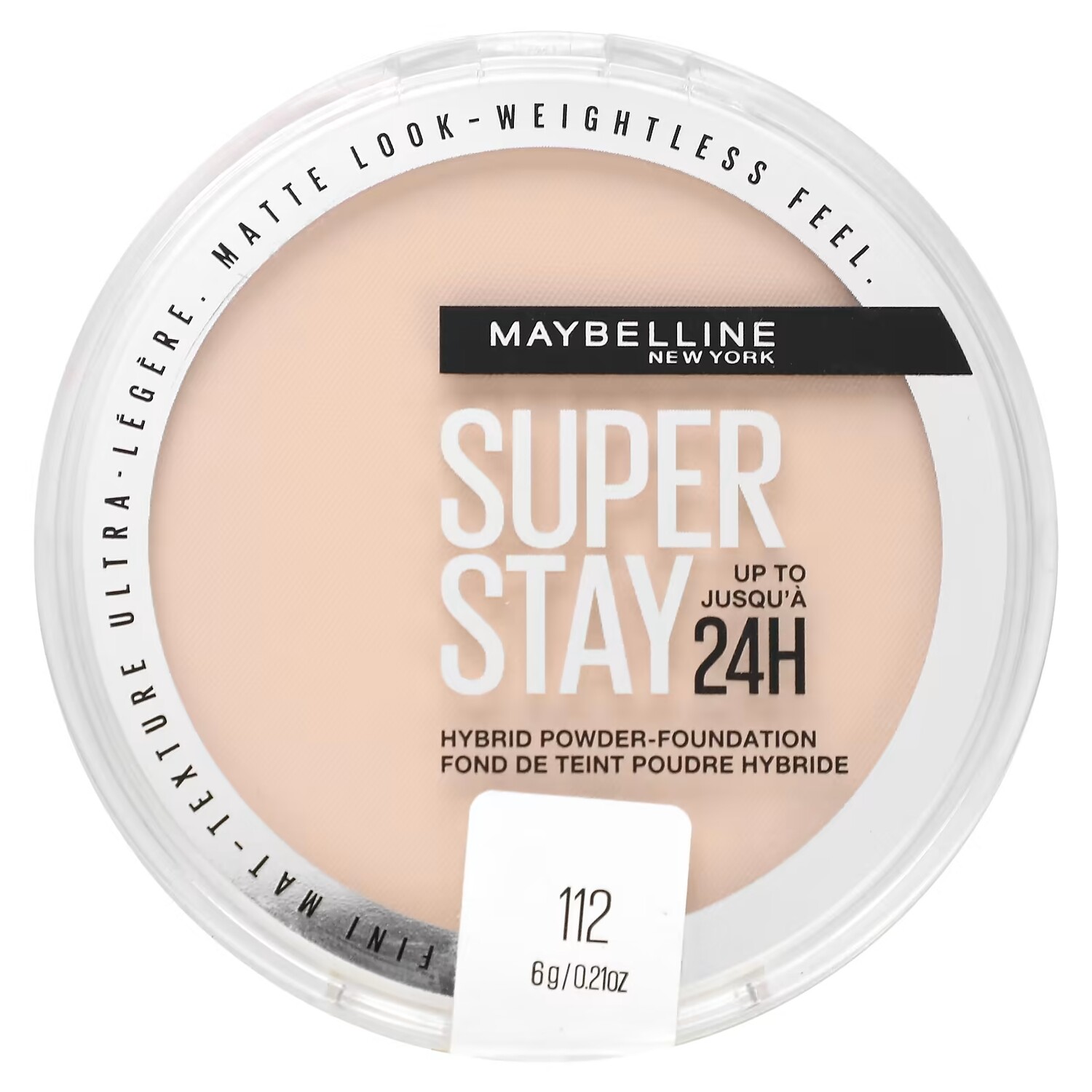 

Пудра для лица Maybelline Super Stay Hybrid 112