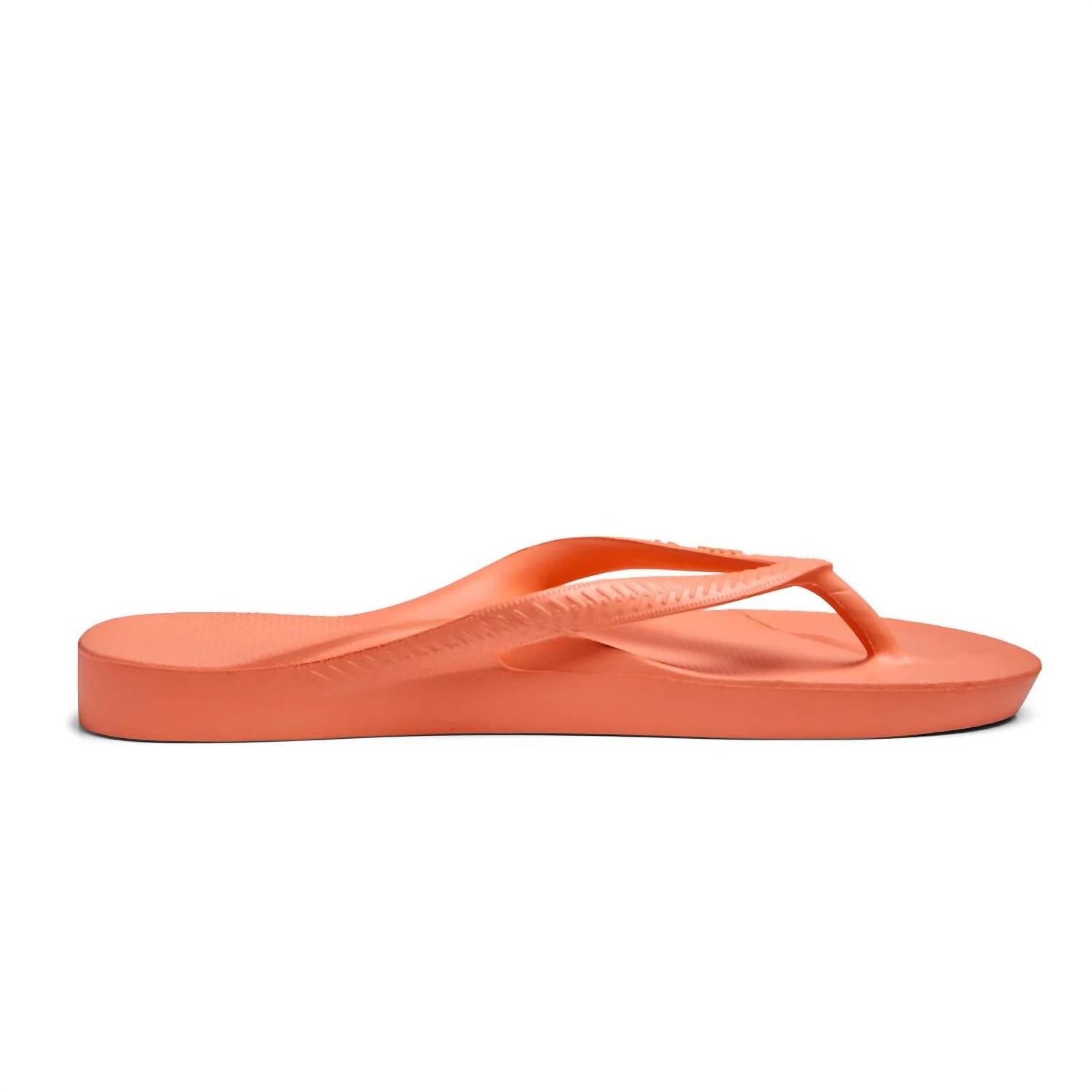Женские поддерживающие шлепанцы Flip Flops в персиковом цвете Archies Footwear