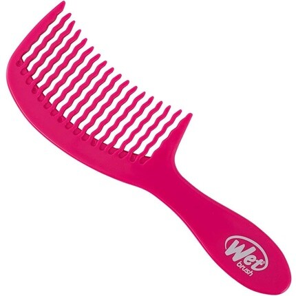 

Wet Brush Расческа Wetbrush Easy Glide с волнистыми зубцами для всех типов волос, розовая